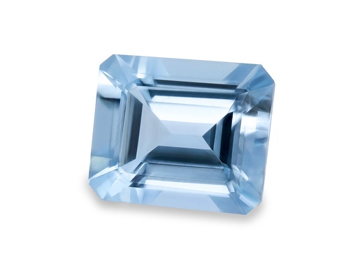 [QX3201] Aquamarine 12.2x10.2mm Emerald Cut