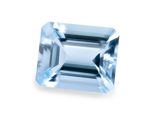 [QX3200] Aquamarine 12.1x10mm Emerald Cut