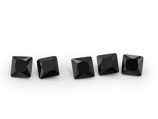 [SPBQP02] Black Spinel 2.00mm Princess Cut