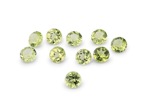 [PR-0375] Peridot 3.75mm Round