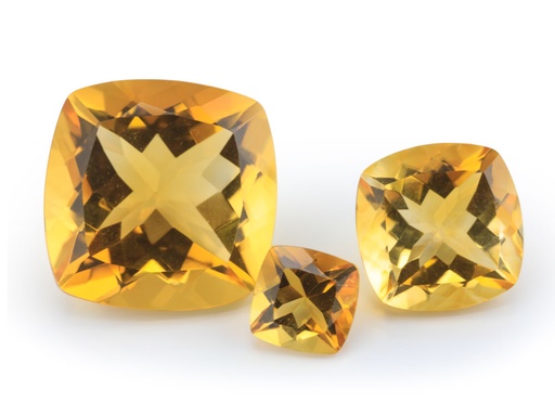 [CQA-06] Citrine 6.00mm Square Cushion