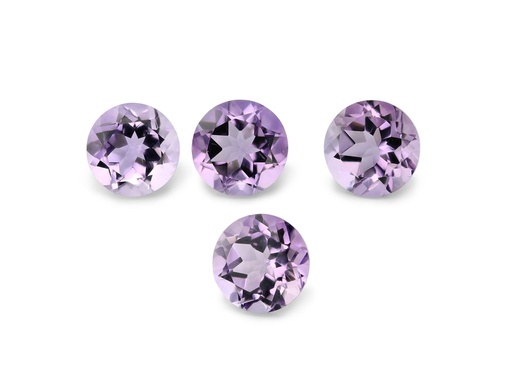 [AR206] Amethyst 6.00mm Round Light Colour 