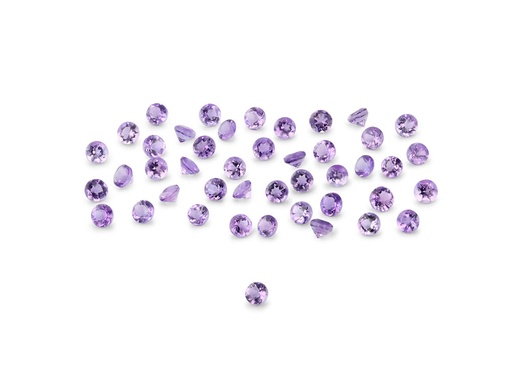 [AR1015] Amethyst 1.50mm Round Mid to Strong Colour