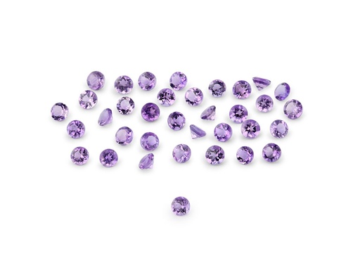 [AR10175] Amethyst 1.75mm Round Mid to Strong Colour 