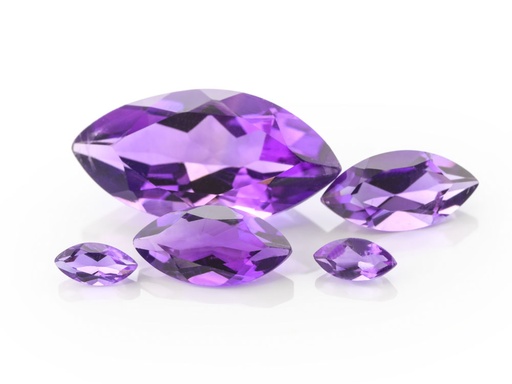 [AM10402] Amethyst 4x2mm Marquise Mid to Strong Colour 