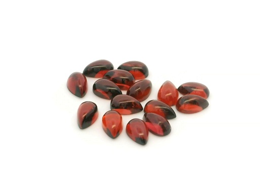 [GACP-0503] Almandine Garnet 5x3mm Pear Shape Cabochon 