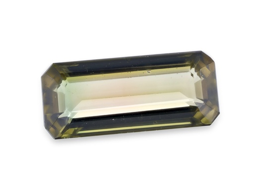 [TUX4014] Bi Colour Tourmaline 12.6x5.5mm Emerald Cut