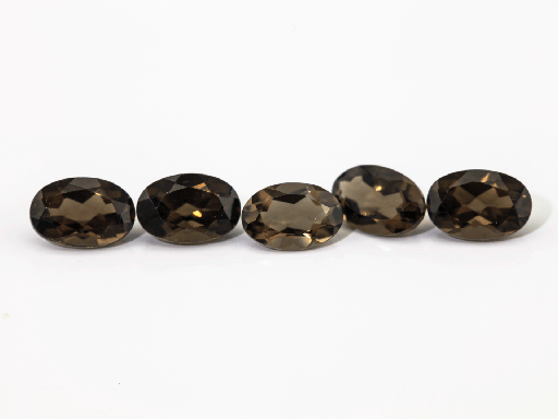 [YV-0604] Smoky Quartz 6x4mm Oval 