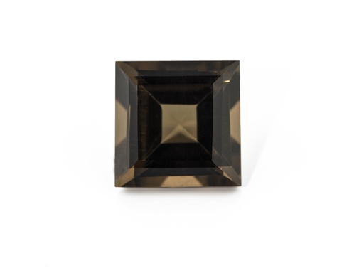 [YQ-10] Smoky Quartz 10mm Carre Cut