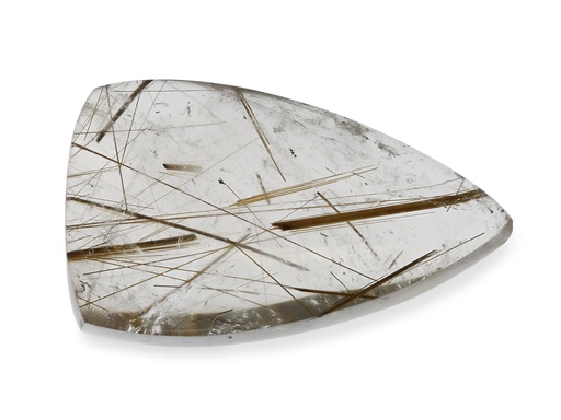 [QZX3682F] Rutilated Quartz 33.5x18.9mm Free Form