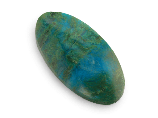 [ORNX11066] Chrysocolla 44x22mm Oval Cabochon 