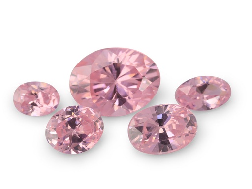 [ZKV-0403] Cubic Zirconia 4x3mm Oval Pink