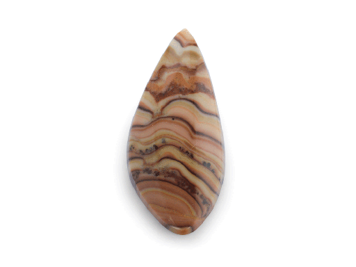 [ORNX11140] Rolling Hills Dolomite 38x18mm Free Form Pear Cabochon