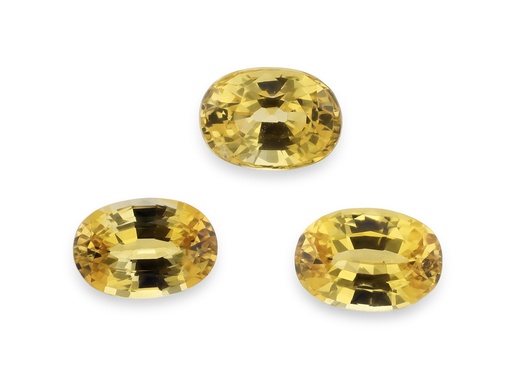 [SYV0604A] Yellow Sapphire 6x4mm Oval Mid