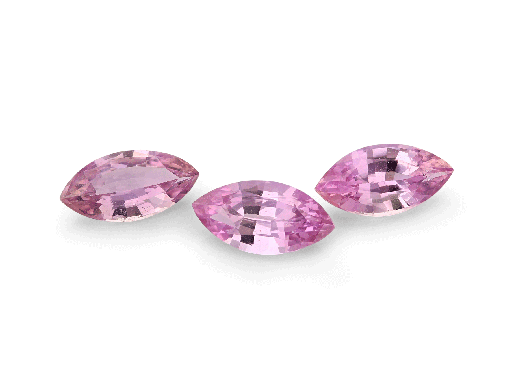 [KM07035B] Pink Sapphire 7x3.5mm Marquise Cut Mid