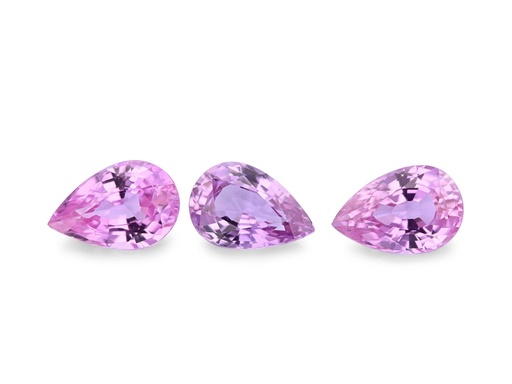 [KP0302A] Pink Sapphire 3x2mm Pear Shape