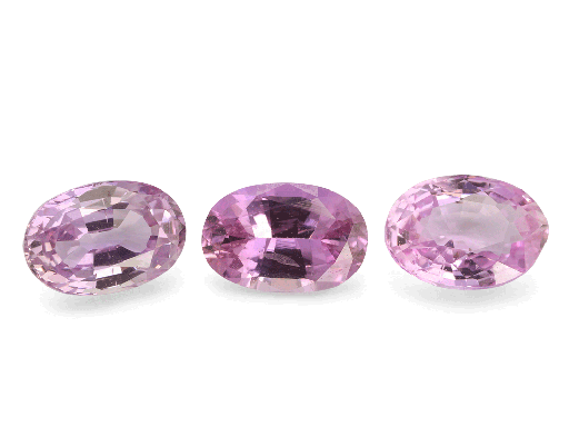 [KV0604B] Pink Sapphire 6x4mm Oval Mid