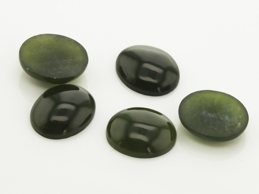 [JNCV-1210] Nephrite Jade 12x10mm Oval Cabochon 