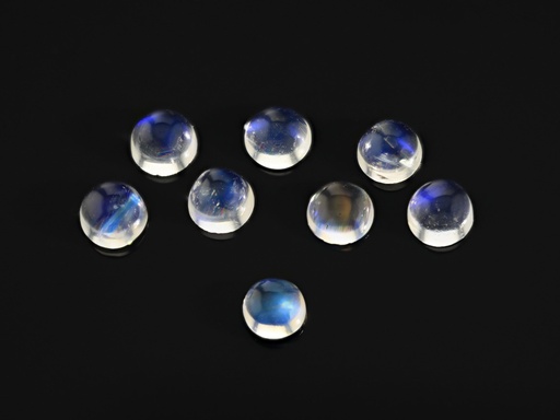 [MBR-04] Blue Moonstone 4.00mm Round Cabochon