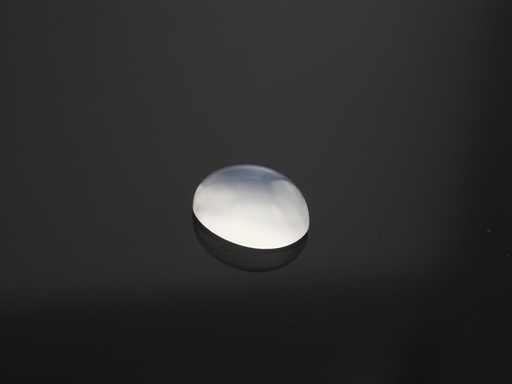 [MV-0705] White Moonstone 7x5mm Oval Cabochon