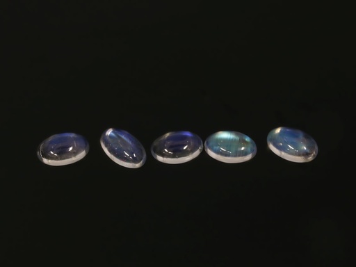 [MBV-0403] Blue Moonstone 4x3mm Oval Cabochon