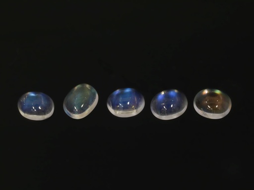 [MBV-0504] Blue Moonstone 5x4mm Oval Cabochon