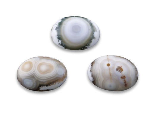 [QUVC-1813] Ocean Jasper 18x13mm Oval Cabochon