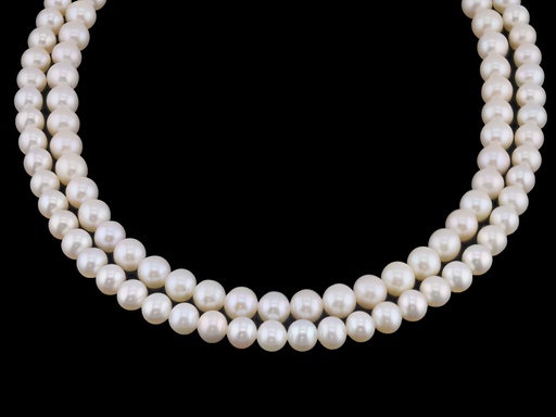 [JFBEAD-05055] Freshwater Pearl 5.00-5.50mm Strand White