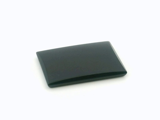 [XBDBT-1210] Onyx 12x10mm  Double Bevel Buff Top Baguette