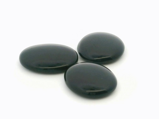 [XVDBT-1210] Onyx 12x10mm Oval Double Bevel Buff Top