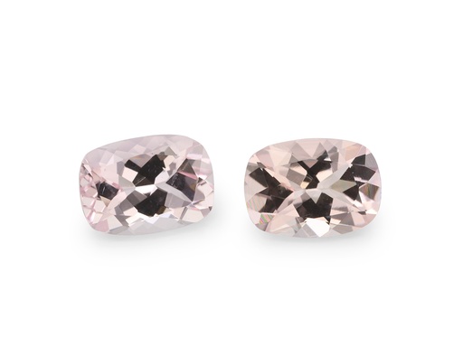 [MGA0705] Morganite 7x5mm Cushion Pink