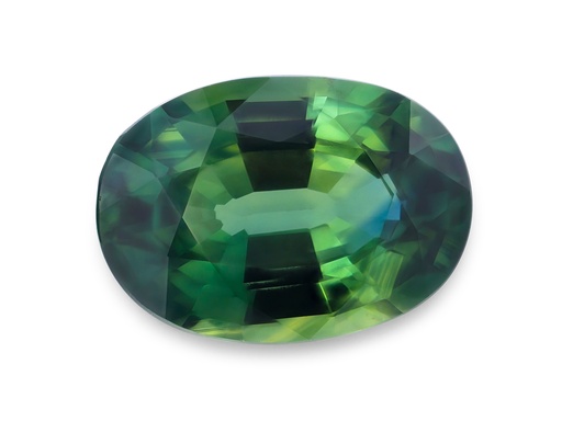 [SPAX3985] Parti Sapphire 7.05x5.05mm Oval