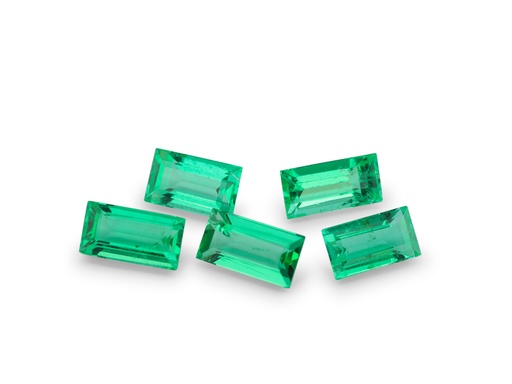 [EB0402B] Emerald 4x1.8mm +/- Baguette