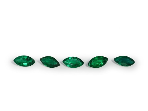 [EM05025D] Emerald 5x2.5mm Marquise Dark Green