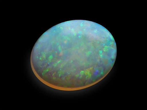 [NX3323] White Opal 10.1x8.1mm Oval Cabochon