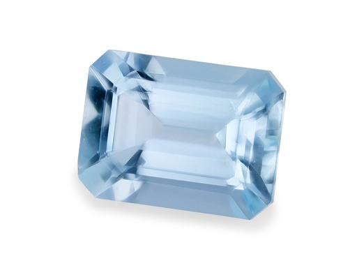 [QX3235] Aquamarine 8.1x6mm Emerald Cut