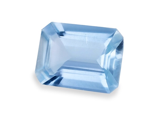 [QX3237] Aquamarine 8.05x6.05mm Emerald Cut