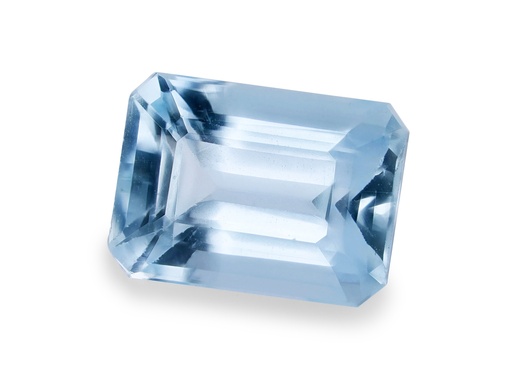 [QX3238] Aquamarine 8.2x5.9mm Emerald Cut