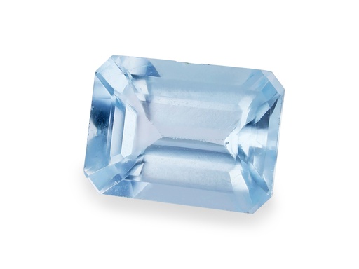 [QX3240] Aquamarine 8.2x6.1mm Emerald Cut