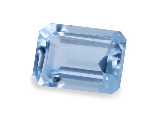 [QX3242] Aquamarine 6.9x5mm Emerald Cut