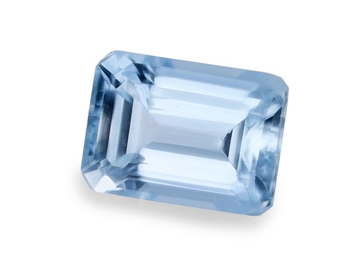 [QX3243] Aquamarine 6.9x5mm Emerald Cut