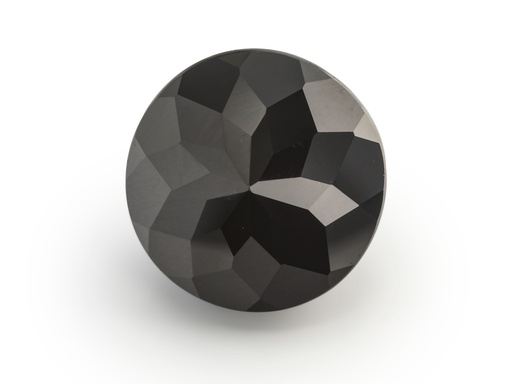 [SPBR08A] Black Spinel 8.00mm Round Rose Cut