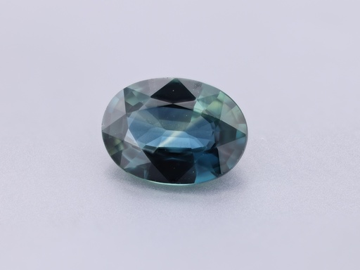 [SPAX4007] Teal Sapphire 6.9x5mm Oval