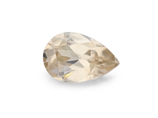 [ZIRCX3119] Zircon 9.1x6.1mm Pear Shape Champagne