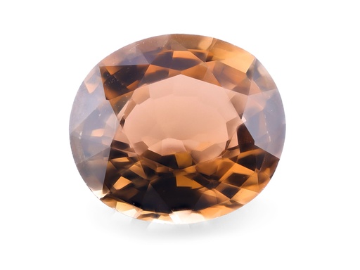 [TUX3456] Brown Tourmaline 9.85x8.7mm Oval