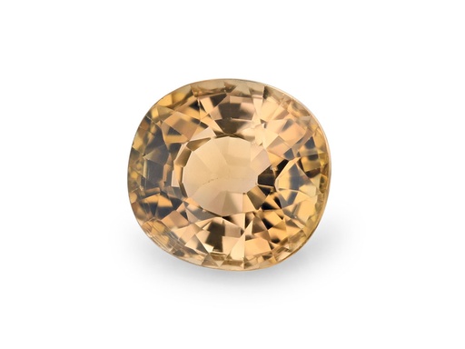 [TUX3460] Brown Tourmaline 7.25x6.8mm Oval