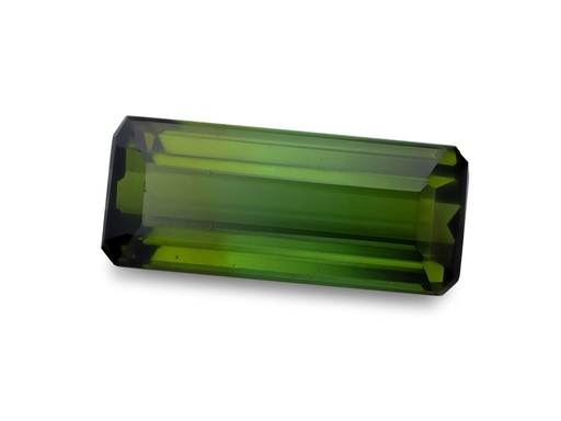 [TUX3721] Green Tourmaline 12.3x5.1mm Emerald Cut