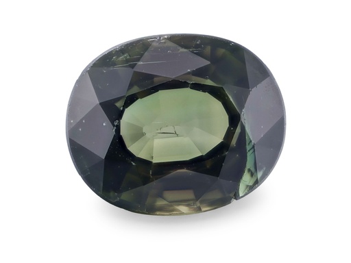 [TUX3466] Green Tourmaline 7.65x6.3mm Oval