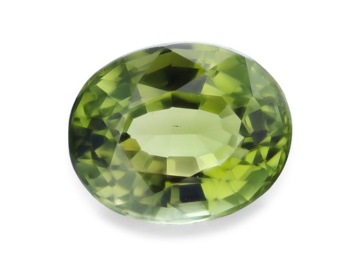 [TUX4025] Green Tourmaline 8x6.5mm Oval