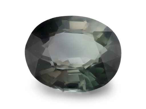 [TUX3409] Grey Tourmaline 7.35x6.05mm Oval